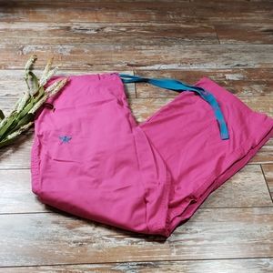 Med couture pink scrub bottoms